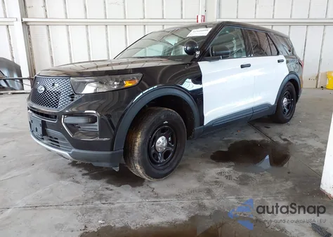 2025 Ford Police Interceptor из США, поврежденный, VIN 1FM5K8AB1SGA33769